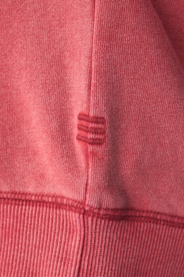 BDG Bonfire Cutoff Cropped Hoodie Sweatshirt #3