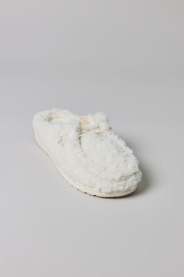 HEYDUDE Wendy Fluffy Fleece Slippers #3