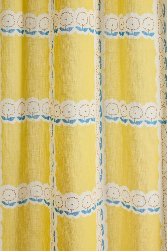Briar Grid Patterned Window Panel #2
