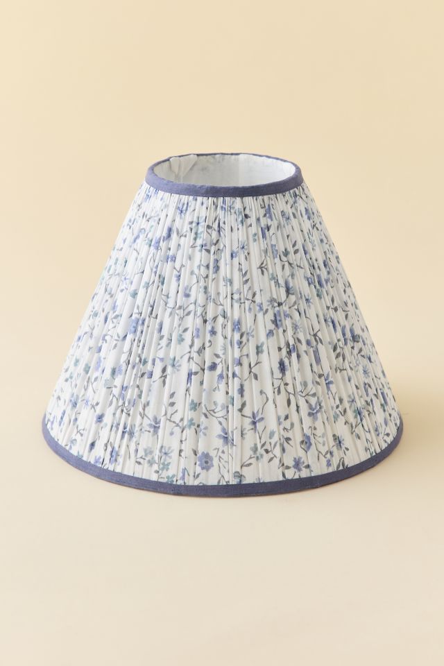 Bailey Gathered Fabric Lamp Shade #1