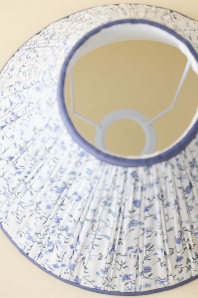 Bailey Gathered Fabric Lamp Shade #2