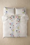 Fruit Lattice Embroidered Duvet Cover