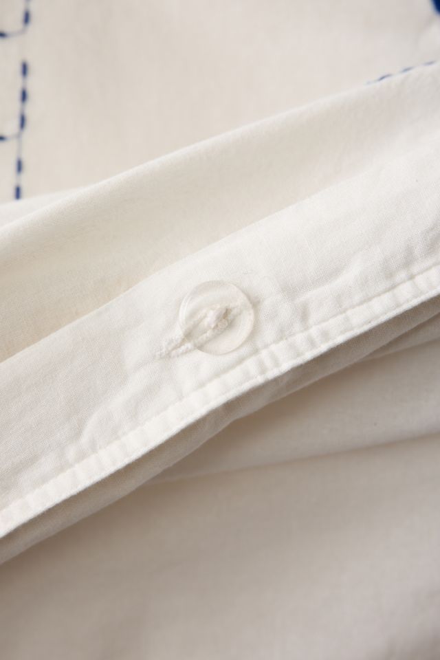 Fruit Lattice Embroidered Duvet Cover