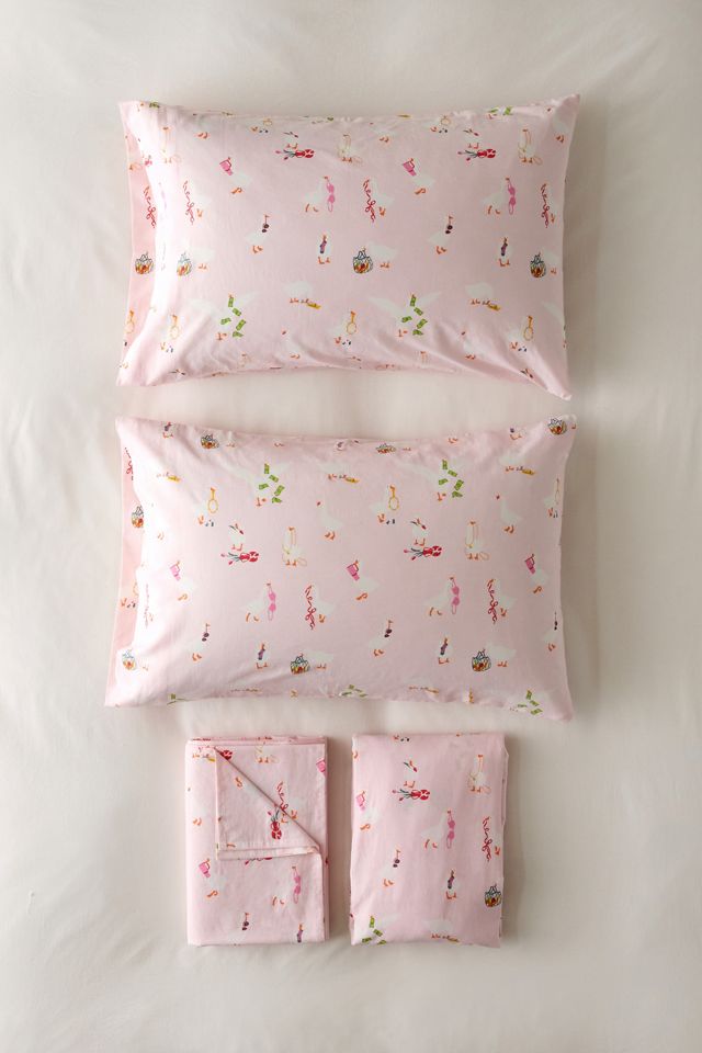 Silly Goose Core Patterned Sheet Set #2