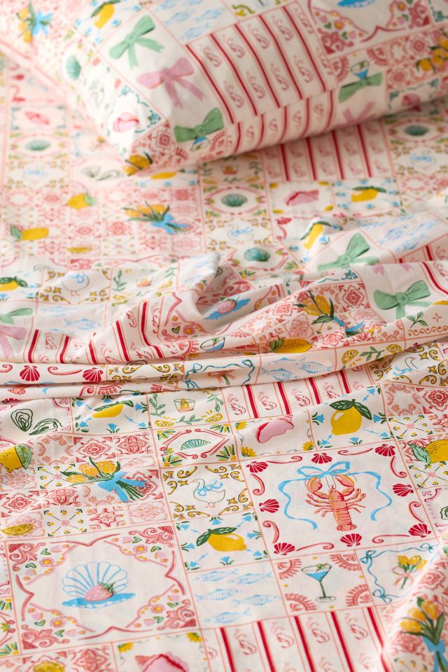 Porto Tile Patterned Sheet Set #1