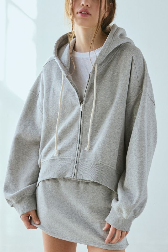 Out From Under Hoxton Cropped Zip-Up Hoodie Sweatshirt #3