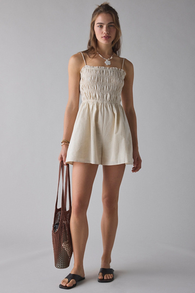 Analogie Textured Knit Romper - Clear Blue (Mountain Meadows Collection) main image 1