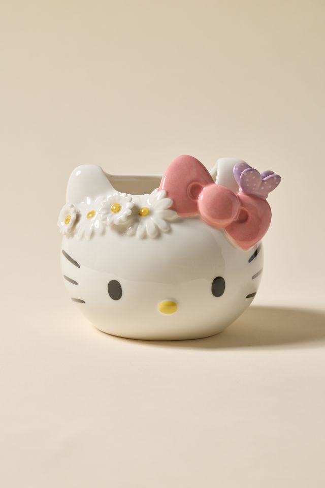 Sanrio Hello Kitty Ceramic Butterfly Planter #1