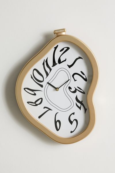 Twisted 11” x 15” Analog Wall Clock