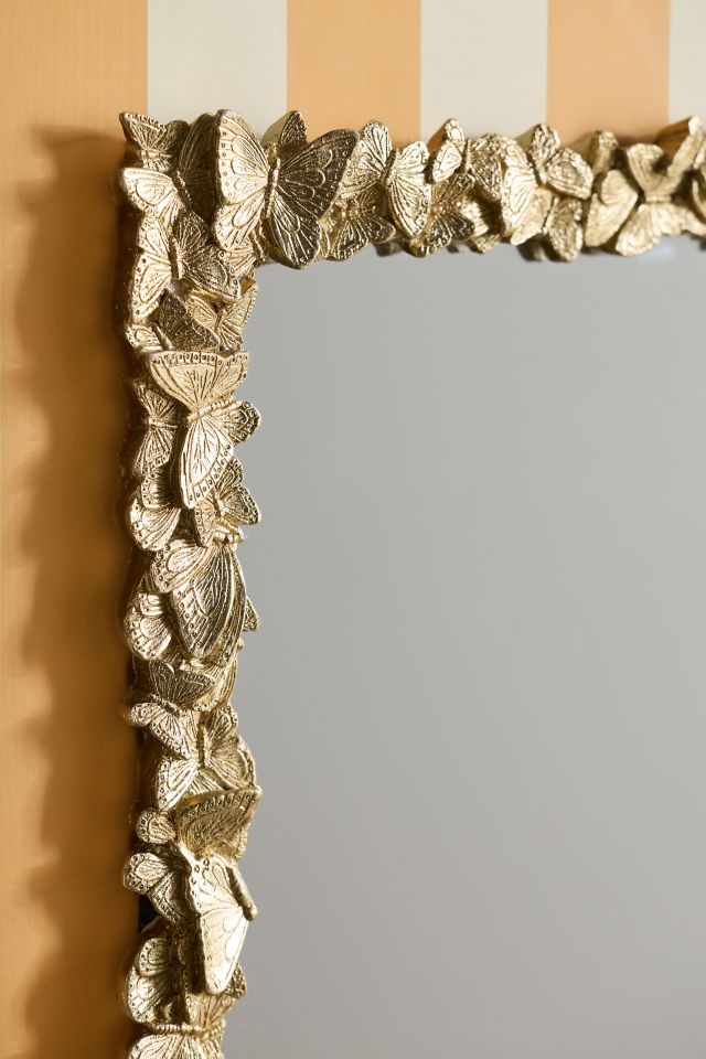 Sculpted Butterfly 16x22 Wall Mirror #1