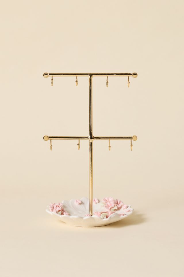 Ornate Icon Ceramic Jewelry Stand #2
