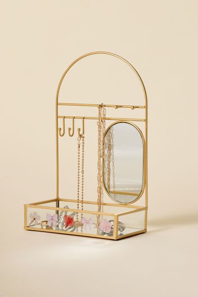 Mirror Arch Shape Jewelry Organizer