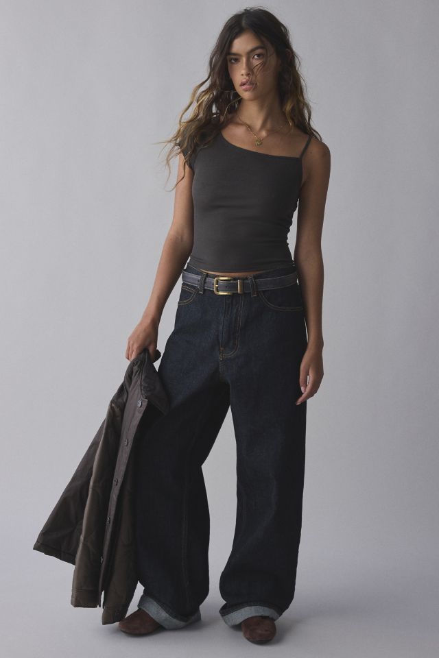 UO Daria Asymmetrical One-Shoulder Cropped Top #2