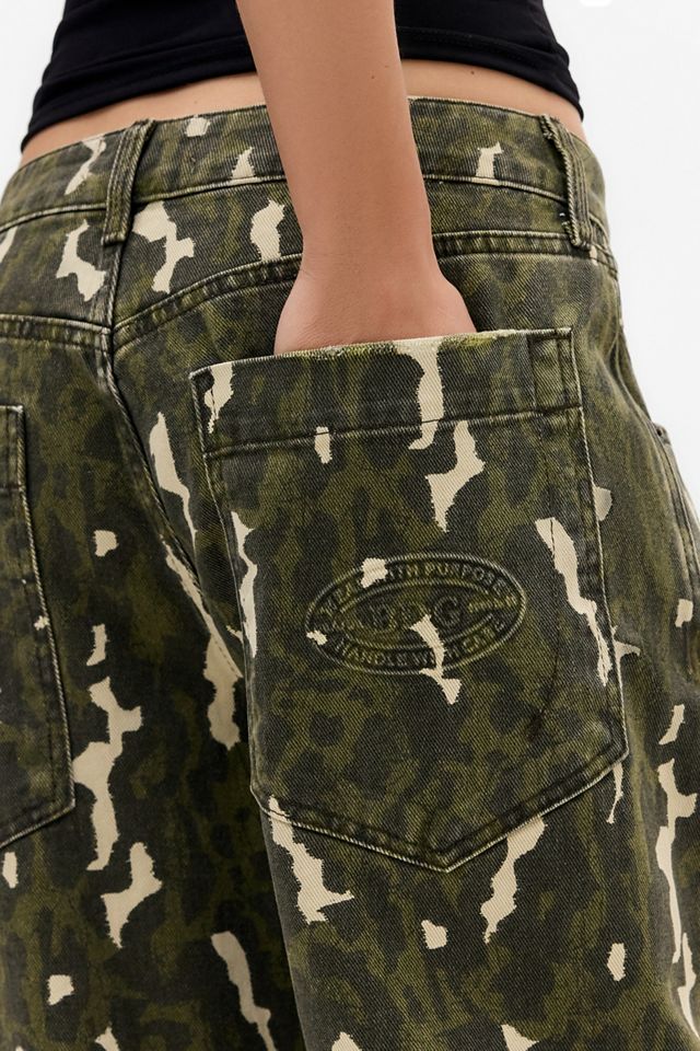 BDG Jaya Animal Camo Baggy Boyfriend Jeans #2