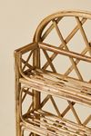 Rose 3-Tiered Rattan Storage Shelf