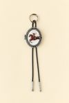 Bolo Tie Pendant Mirror Keychain