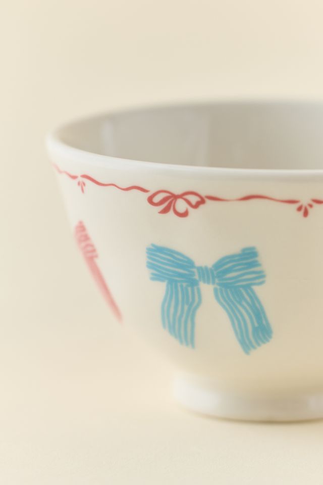 Hamptons Ceramic Teacup #1