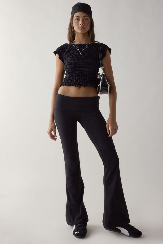 Out From Under Smocked Low-Back Baby Tee #3
