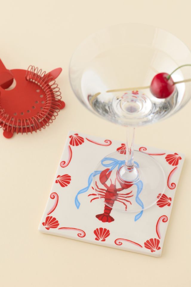 Graphic Ceramic Trivet #3