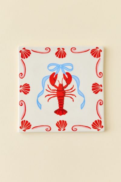 Graphic Ceramic Trivet