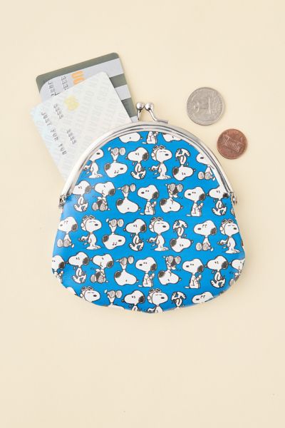 Peanuts Snoopy Patterned Coin Purse