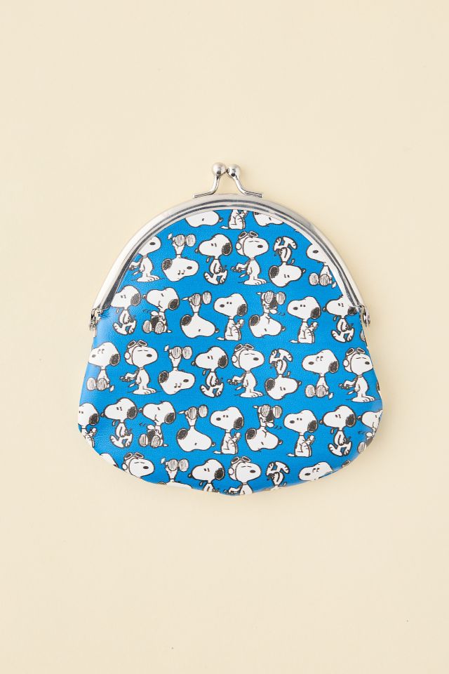 Peanuts Snoopy Patterned Coin Purse #1