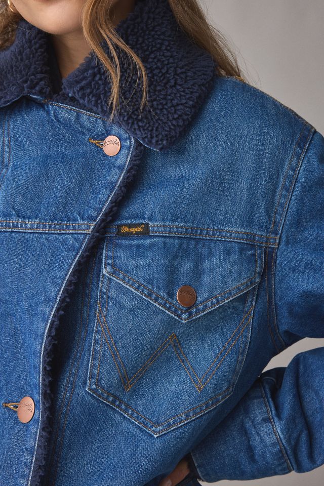 Wrangler Range Oversized Denim Trench Coat #2