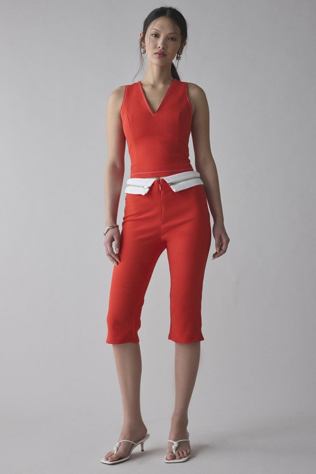 by.DYLN Miranda V-Neck Crop Top #1