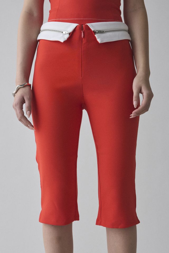 by.DYLN Miranda Foldover Waist Capri Pant #1
