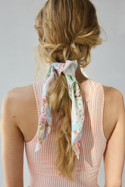 Pretty Patchwork Print Cotton Bandana Product Page