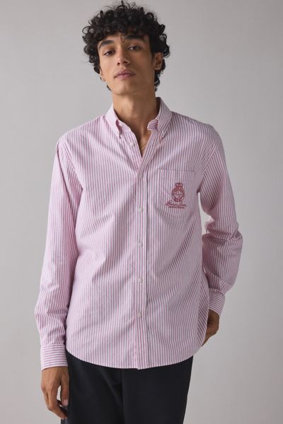 GUESS JEANS Pinstripe Pocket Shirt Product Page