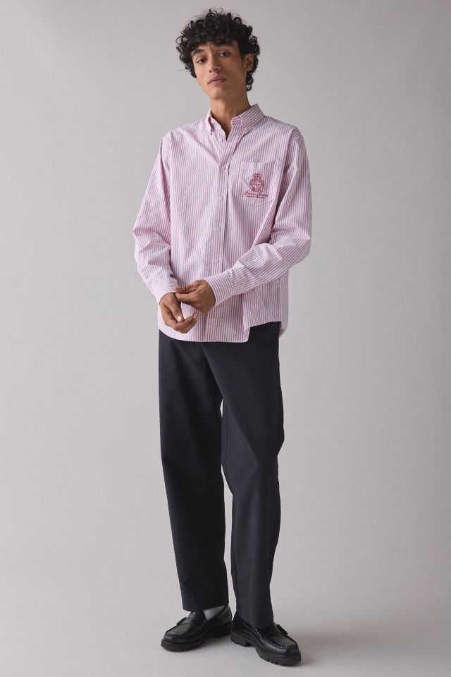 GUESS JEANS Pinstripe Pocket Shirt #3