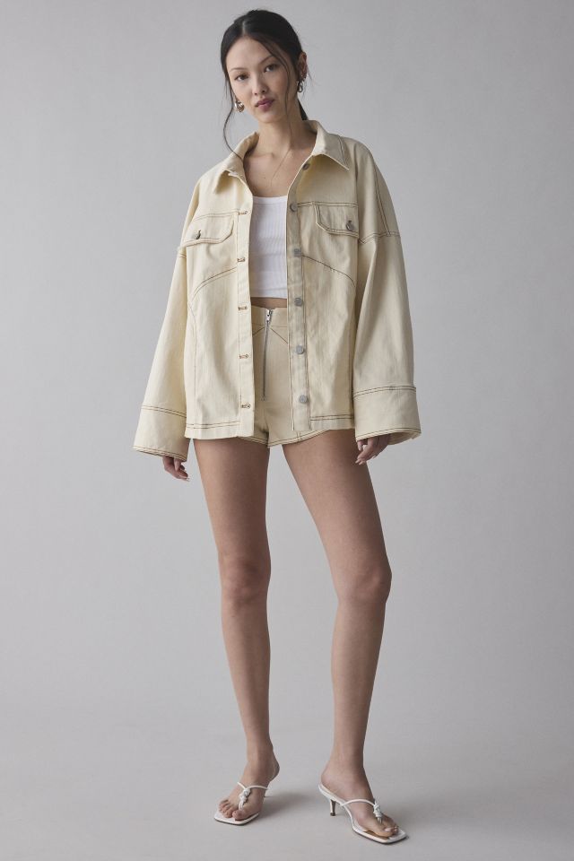 by.DYLN Brixton Oversized Denim Jacket #1