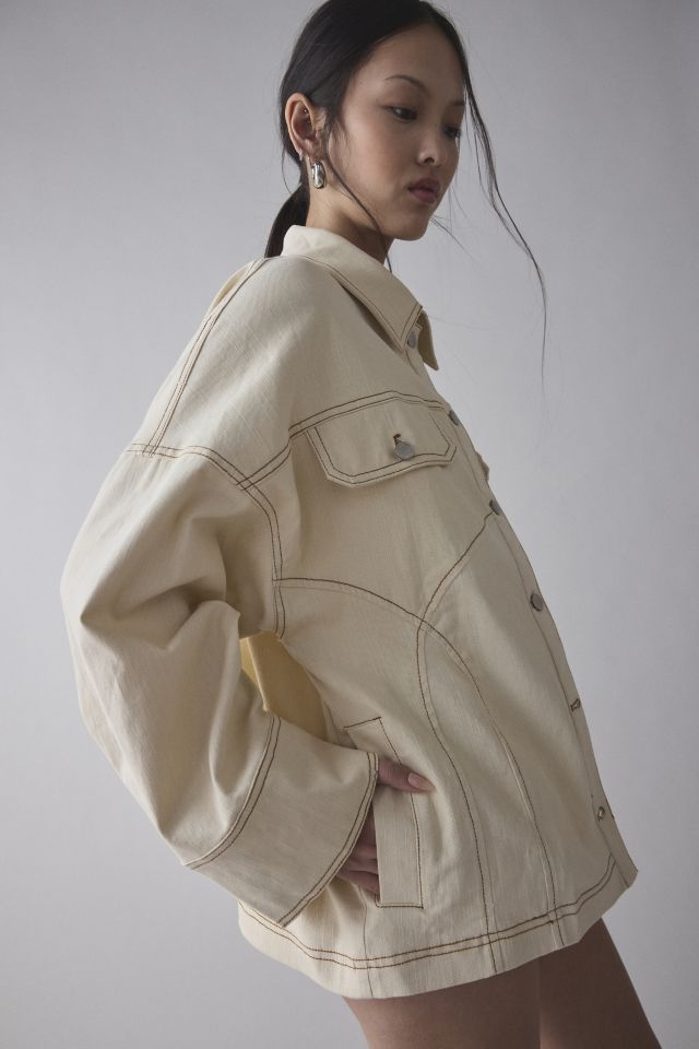 by.DYLN Brixton Oversized Denim Jacket #2