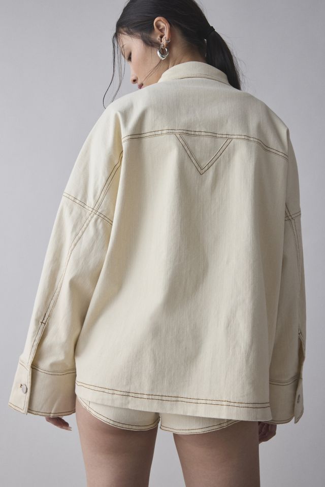 by.DYLN Brixton Oversized Denim Jacket #3