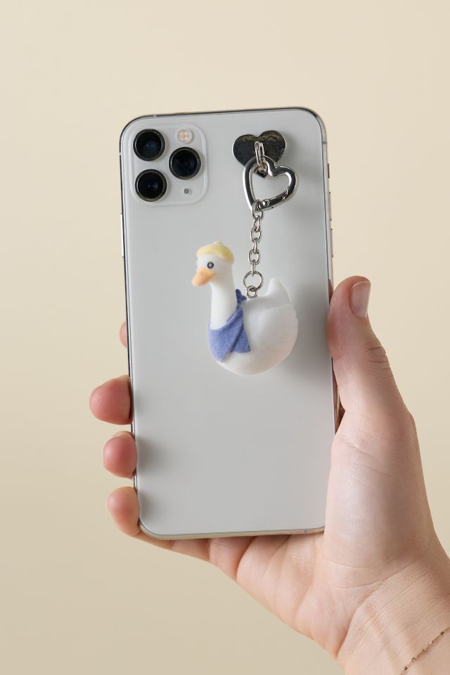 Beret Goose Textural Flocked Keychain #1