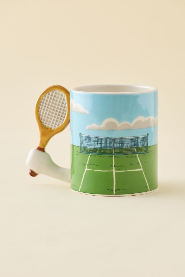 Tasse en Céramique Sculpturale Tennis Brat #1