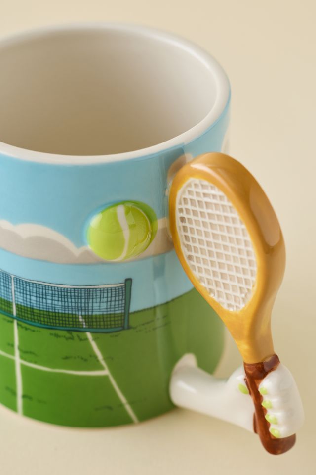 Tasse en Céramique Sculpturale Tennis Brat #2