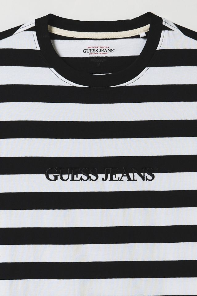 GUESS JEANS Stripe Pattern Tee #2