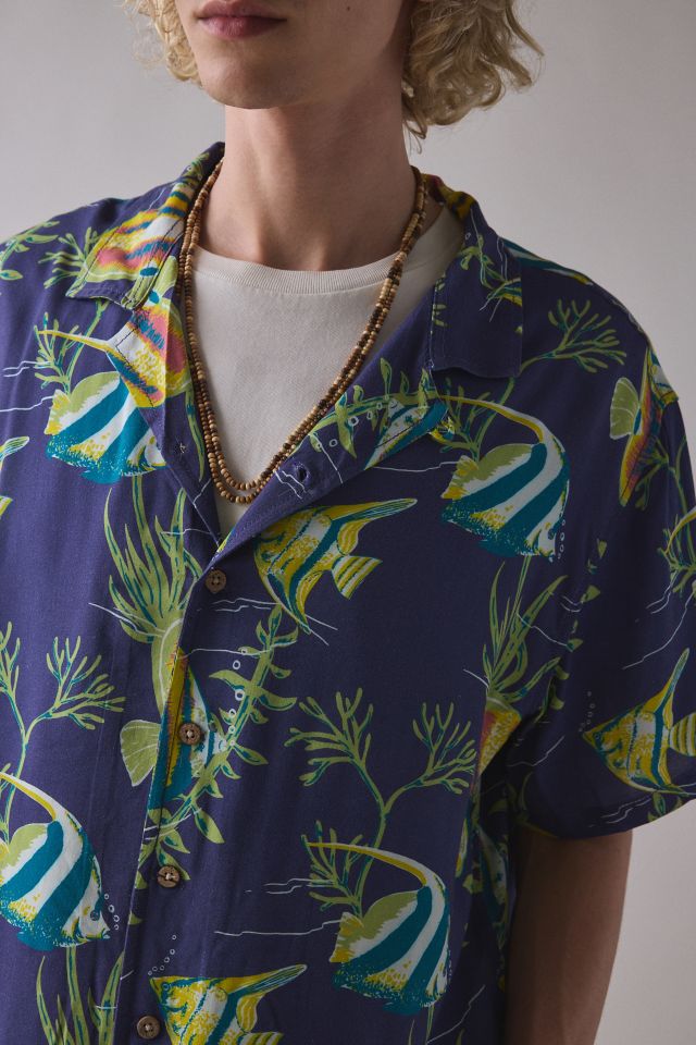 The Critical Slide Society Gilligan Patterned Resort Shirt #3