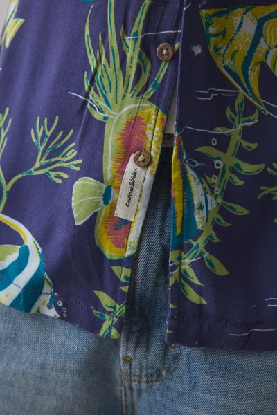 The Critical Slide Society Gilligan Patterned Resort Shirt