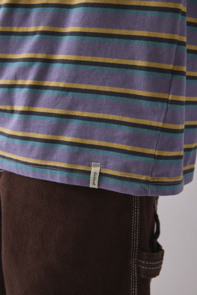 The Critical Slide Society Monterey YD Stripe Tee #3