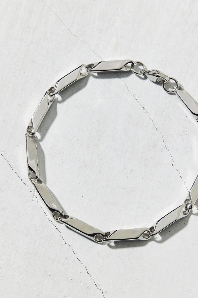Angular Stainless Steel Chain Bracelet #1