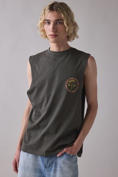 The Critical Slide Society UO Exclusive Sunrise Muscle Tee