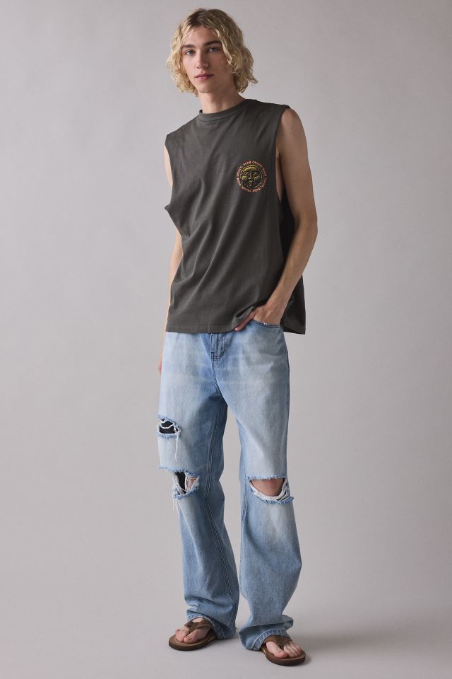 The Critical Slide Society UO Exclusive Sunrise Muscle Tee #2