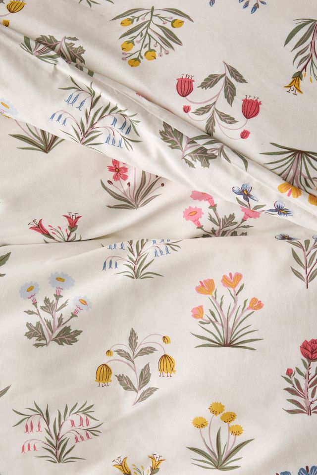 Petite Fleur Brushed Cotton Duvet Cover Set #2