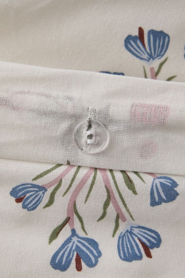 Petite Fleur Brushed Cotton Duvet Cover Set #4