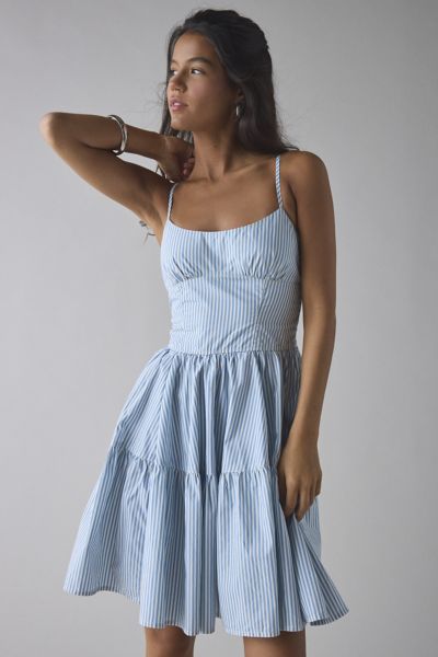 Kimchi Blue Grace Cotton Fit-And-Flare Knee Length Dress Product Page