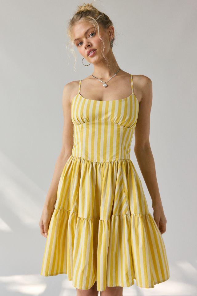 Kimchi Blue Grace Cotton Fit-And-Flare Knee Length Dress #4