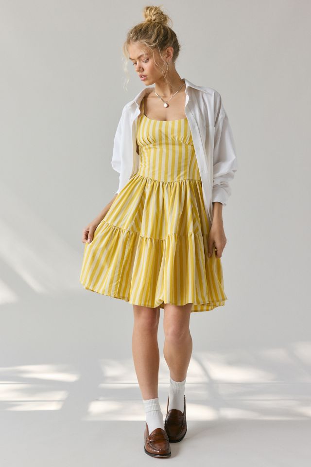 Kimchi Blue Grace Cotton Fit-And-Flare Knee Length Dress #5